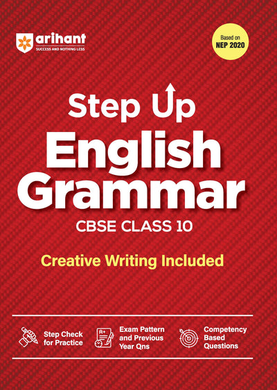 Combo of Step Up English Grammar for CBSE Class 10 & Vyavaharik Vyakaran – Class 10 ‘A |