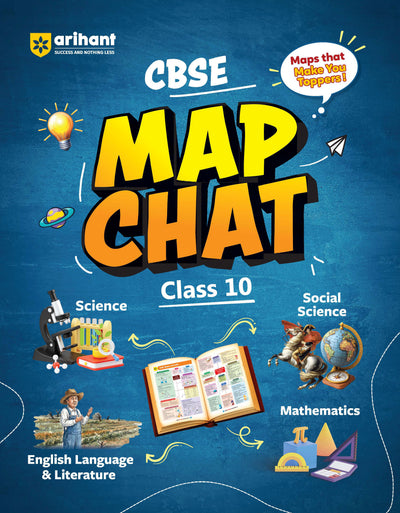 Combo of Cbse Map Chat & CBSE Map Chat Class 10 | Science, Social Science, Mathematics | English Medium