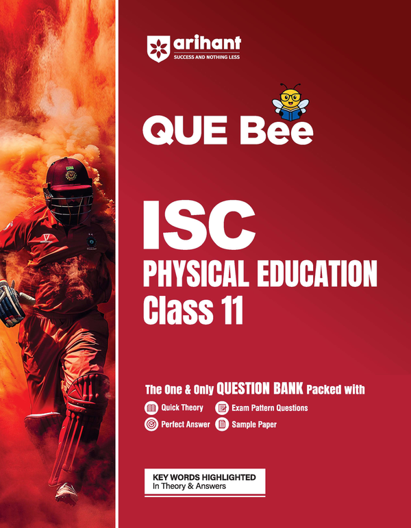 ISC Physical Education Class 11 Exam | Quick Theory, Exam Pattern Questions & Sample Papers | As per Latest ICSE Syllabus | Que Bee 2nd Edition