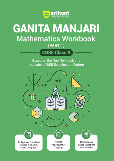 Ganita Manjari Mathematics Workbook (Part 1 ) CBSE Class 9
