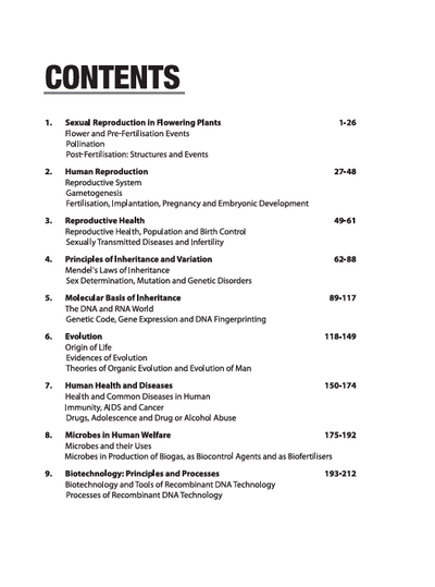 AHSEC Exam Master Biology Class 12 Exam 2026 | Chapterwise-Topicwise Coverage of Whole Syllabus | Sample Paper Based on Exam 2026