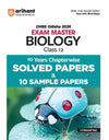 CHSE Odisha Class 12 English Biology Master 2026 | 10 Years Chapterwise Solved Papers & 10 Sample Papers | Fully Revised Edition | +2 Second Year