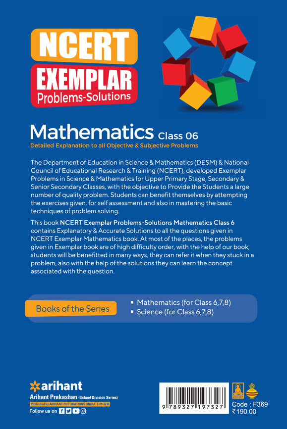 Ncert Examples Buy ncert exemplar problems solutions class 6 maths book – arihantbooks