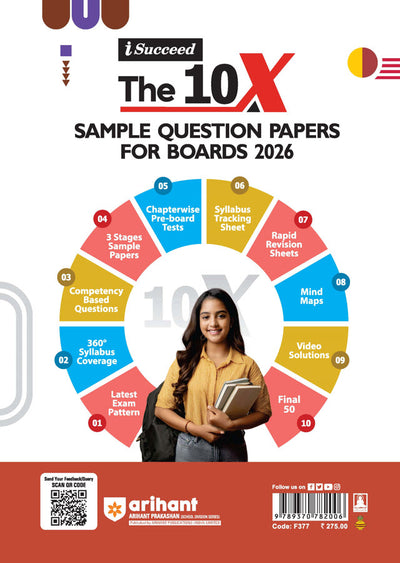 i-Succeed CBSE 2026 – Economics Class 11 | 10 Sample Question Papers | Rapid Revision Sheets | Mind Maps | Answers as per CBSE Marking Scheme | As per Latest CBSE Sample Paper