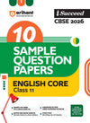 i-Succeed CBSE 2026 – English Core Class 11 | 10 Sample Question Papers | Rapid Revision Sheets | Mind Maps | Answers as per CBSE Marking Scheme | As per Latest CBSE Sample Paper