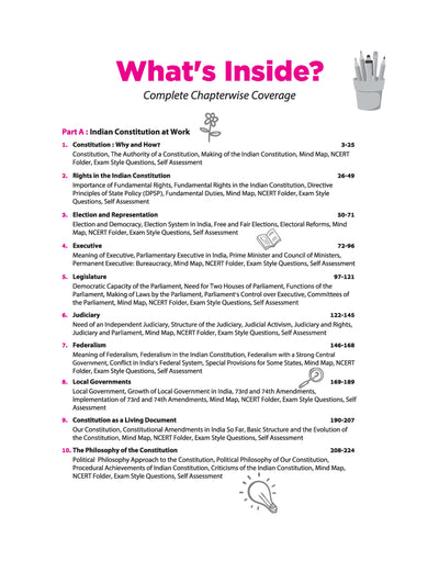 All in One Political Science Class 11 Table of Contents