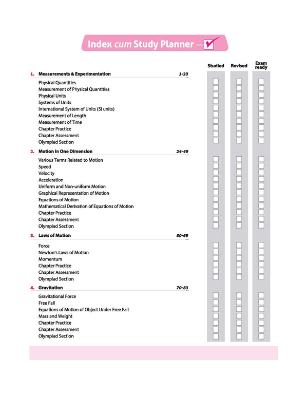 ICSE All in One Physics Class 9 Exam 2027 | Complete Study Guide with Internal Assessment | Theory, Chapter Exercises, Sample Papers & Exam Questions
