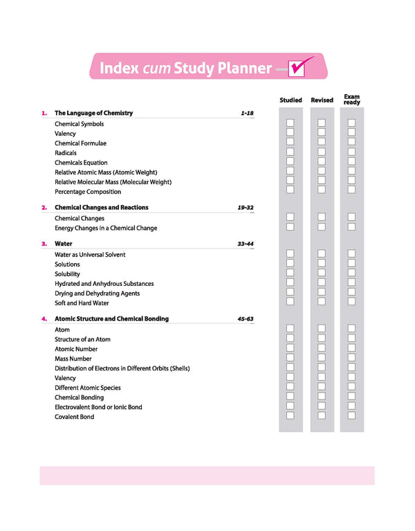 ICSE All in One Chemistry Class 9 Exam 2027 | Complete Study Guide with Internal Assessment | Theory, Chapter Exercises, Sample Papers & Exam Questions