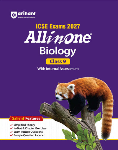 ICSE All in One Biology Class 9 Exam 2027 | Complete Study Guide with Internal Assessment | Theory, Chapter Exercises, Sample Papers & Exam Questions