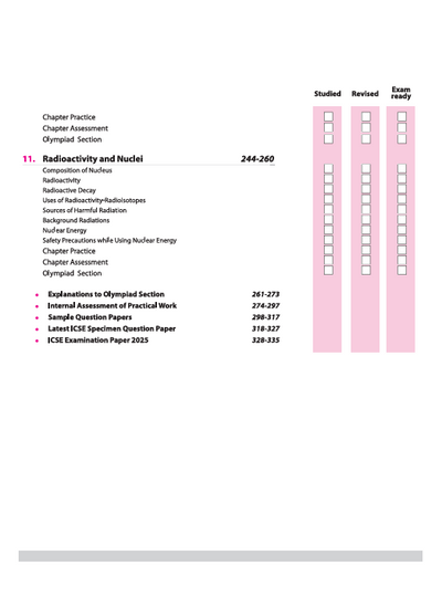 ICSE All In One Physics Class 10 Exam 2026 | Exam Pattern Questions, In-Text & Chapter Exercises, Specimen & Sample Papers With Board's Questions Upto 2025