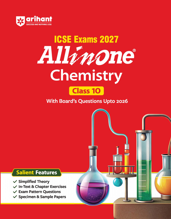 ICSE All in One Chemistry Class 10 Exam 2027 | Complete Study Guide with Internal Assessment | Theory, Chapter Exercises, Sample Papers & Exam Questions
