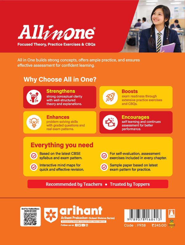 All in One Fine Arts Class 11 CBSE Book Cover