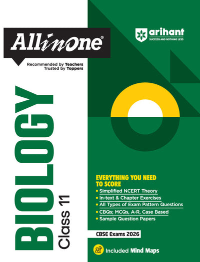 Combos CBSEAll in One class 11th 2025-26 | Physics, Chemistry, Biology & English Core