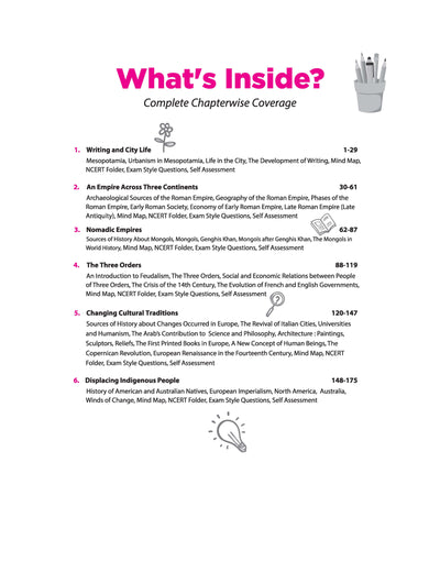 All in One History Class 11 CBSE 2026-27 Table of Contents