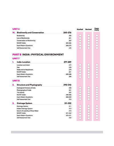 CBSE All in One Geography Class 11 Exam 2025-26 | NCERT & Other Important Questions, Sample Question Papers | Including Mind Maps & Practical Work