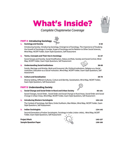 All in One Sociology Class 11 Table of Contents