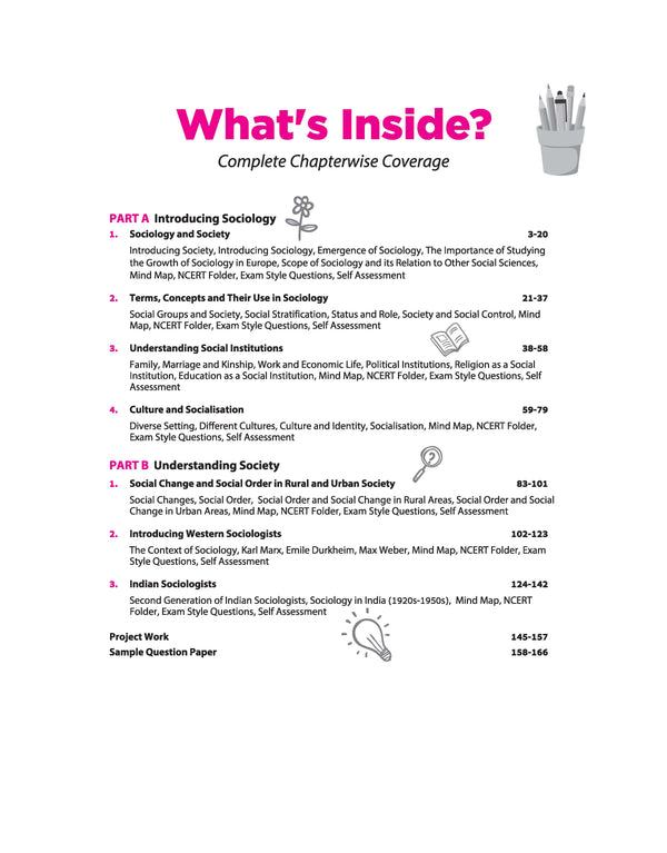 All in One Sociology Class 11 Table of Contents