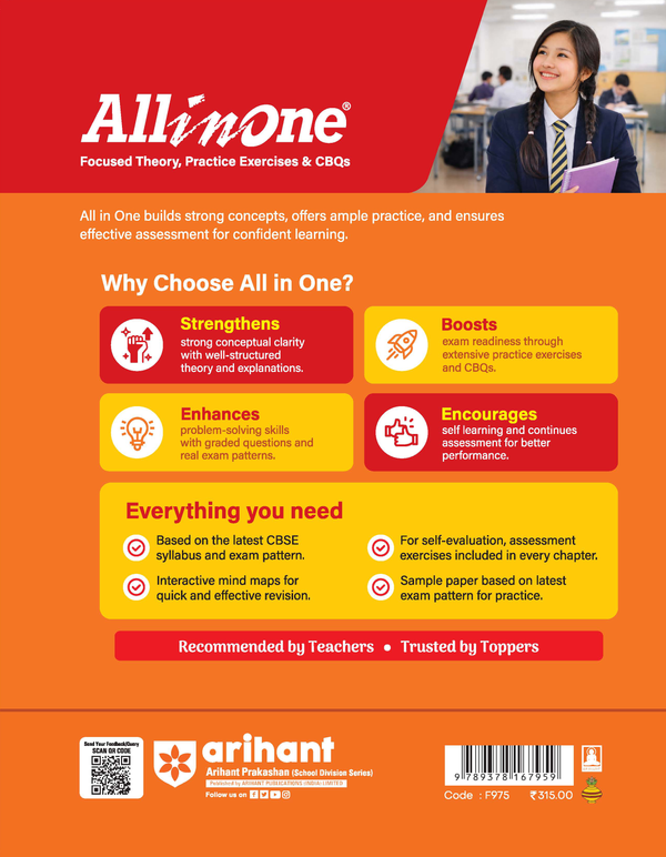 All in One Psychology Class 11 for CBSE Exam 2026-27 | NCERT Based Complete Theory, Practice Exercises, CBQs, A-R, Sample Papers & Mind Maps | Revised Edition as per Latest Syllabus