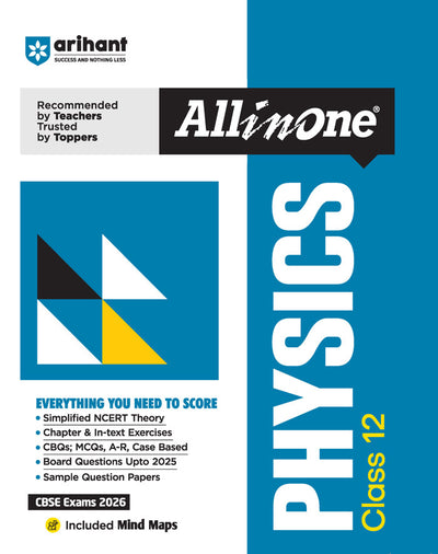 Combo of CBSE All in one Class 12th 2026 | Physics, Chemistry, Mathematics & English Core.| With Free Mathematics I Succeed Sample Papers 12