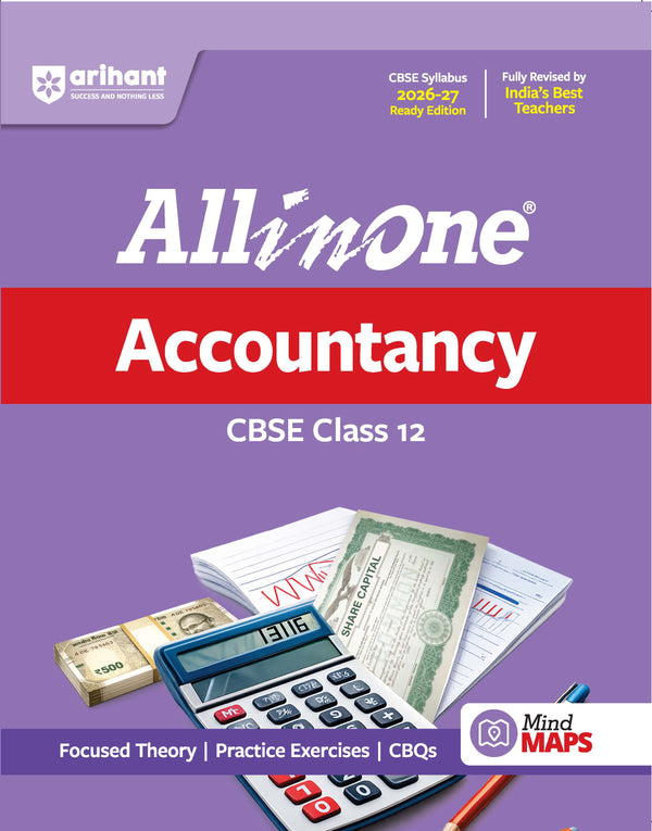All in One Accountancy Class 12 for CBSE Exam 2026-27 | NCERT Based Complete Theory, Practice Exercises, CBQs, A-R, Sample Papers & Mind Maps | Revised Edition as per Latest Syllabus