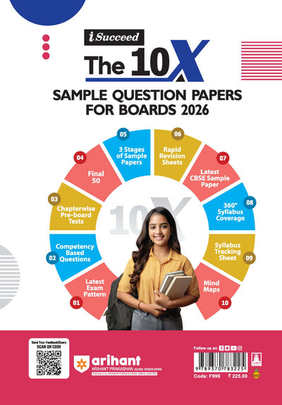 i-Succeed CBSE 2026 – Legal Studies Class 12 | 10 Sample Question Papers | Rapid Revision Sheets | Mind Maps | Final 50 Most Probable Questions | As per Latest CBSE Sample Paper