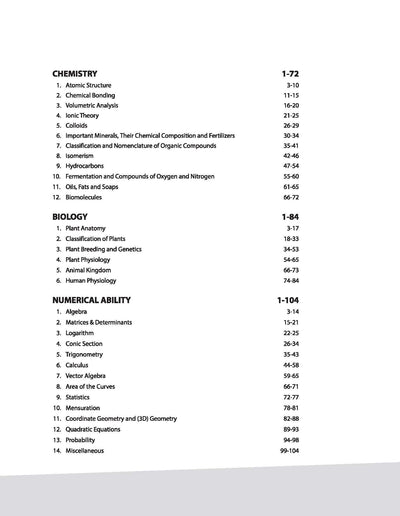 Uttar Pradesh B.Ed. JEE SCIENCE Group