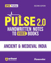 Combo of Pulse 2.0 Hand Written Notes Anicent & Medival India, Art & Culture, Indian Economy & Science & Technology | English Medium