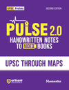 Combo of Pulse 2.0 Hand Written Notes Conceptional Geography, UPSC Through Maps & Environment & Ecology | English Medium