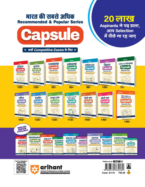 Polity (Rajvyavastha) Capsule Handwritten Notes | For SSC, Railway, Police, CDS, CAPF and other Competitive Exam | Hindi Medium