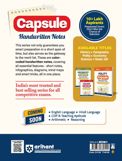 History CapsuleHandwritten Notes | For SSC, Railway, Police, CDS, CAPF and other Competitive Exam