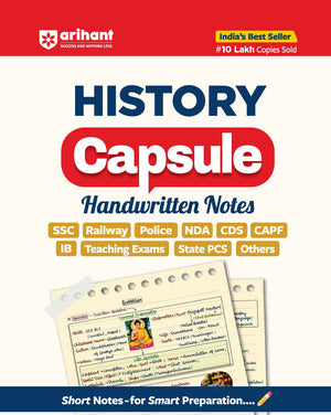 History CapsuleHandwritten Notes | For SSC, Railway, Police, CDS, CAPF and other Competitive Exam