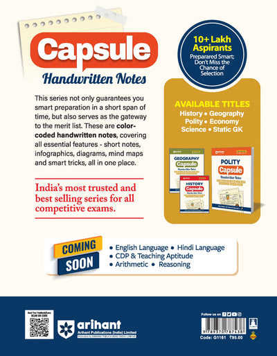 Polity Capsule Handwritten Notes | For SSC, Railway, Police, NDA, CDS, CAPF, PCS & Teaching & Other Competitive Exams