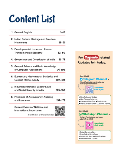 UPSC-EPFO (Enforcement Officers/ Accounts Officers Assistant Provident Fund Commissioner) 2025 | Capsule Handwritten Notes | Based on Latest Syllabus