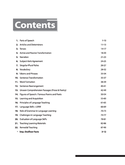 Saarthi UPTET English Paper 1 & 2 (Class 1–5 & 6–8) |Rapid Revison Notes, 500+ MCQS, Chapterwise PYQs, Important Oneliner Facts