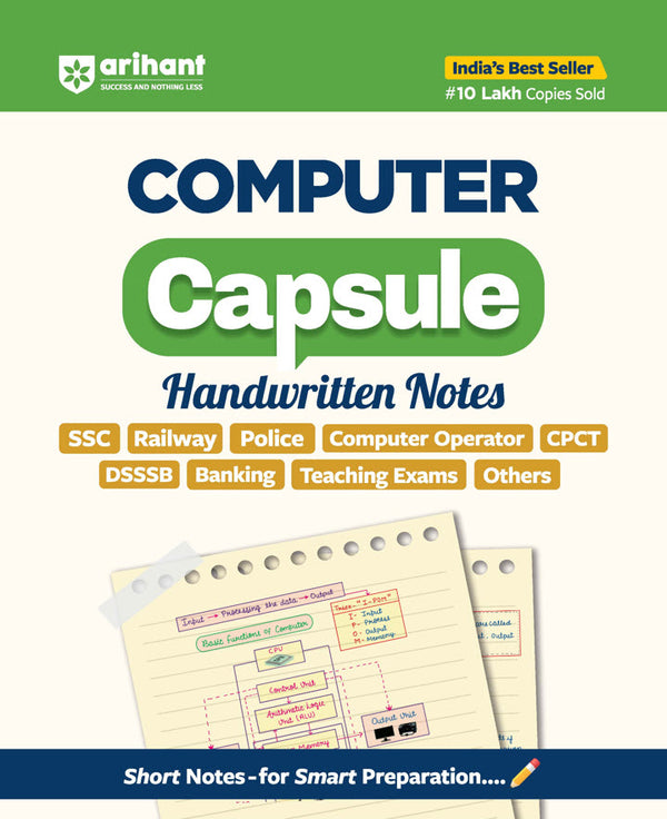 Combo of Capsule Handwritten Notes | Maths, Reasoning & Computer Knowl ...