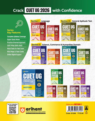 CUET UG 2026 Geography | Chapterwise Notes & Question Bank | Based on NTA Pattern | 1000+ NCERT MCQs, Assertion Reason & Case-Based Questions | Chapterwise Mindmaps & Flash Cards | Free Online Digital Support