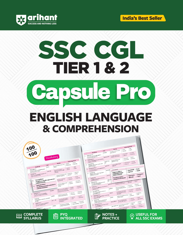 Ssc Cgl Notes.pdf Arihant SSC CGL English Language Capsule Pro Notes | Tier 1 & 2 All SSC ...
