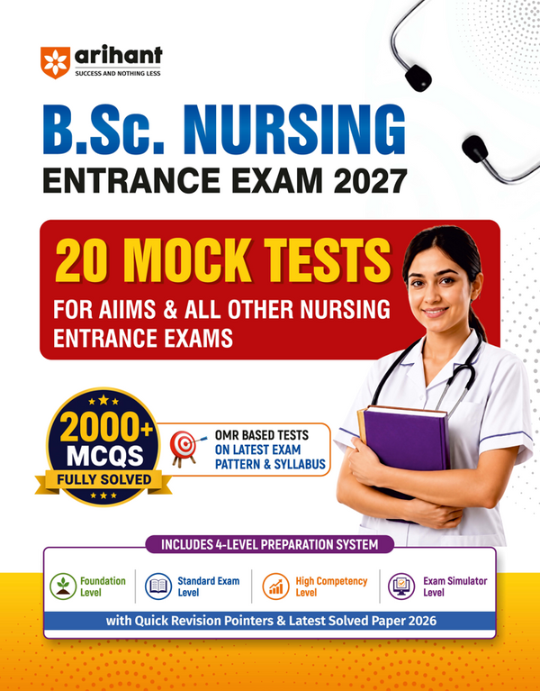 B.Sc  Nursing Entrance Exam 2027 (20 Mock Tests For AIIMS & All Other Nursing Entrance Exam )
