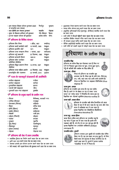 Haryana Digdarshan ek Sampuran Addhyan (Samanya Gyan) | With Colored Maps and 23 District Coverage | For HPSC, HSSC & other Competitive Exam
