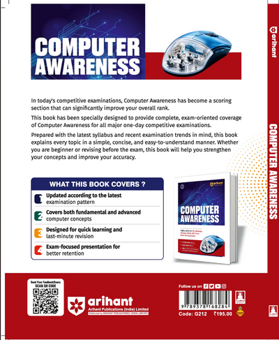 Computer Awareness | To-the-Point Notes, Exam-Style MCQs, Important Personalities, Glossary & Abbreviations | Highly Useful for SSC, Railways, Banking, DSSSB, CPCT & Other One Day Exams