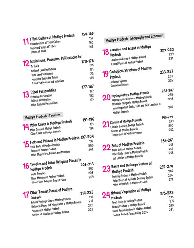 Know Your State Madhya Pradesh (General Knowledge)| for MPPSC & State Exams | With Coloured Maps, Practice MCQs, PYQs & Budget 2025–26