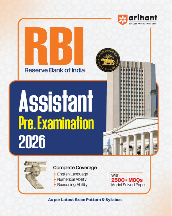 RBI Assistant Prelims 2026 | Complete Coverage of English, Quant & Reasoning | 2500+ MCQs with Model Solved Paper