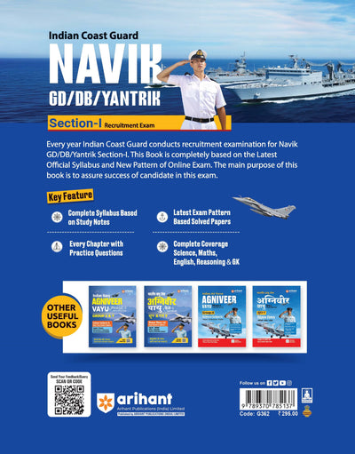 Indian Coast Guard Navik (GD, DB, Yantrik) Exam| Complete Syllabus Coverage, Chapterwise PYQs, Maths Formulas