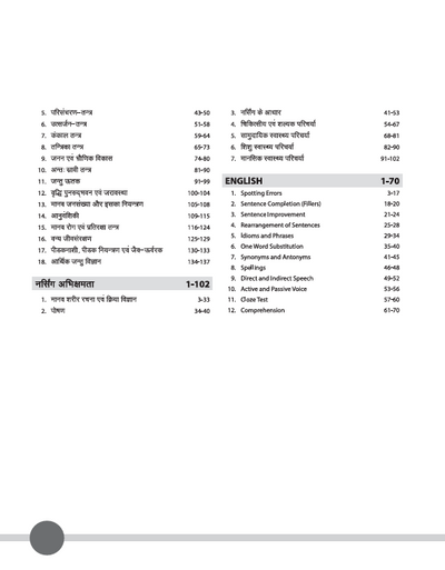 Chhattisgarh B. Sc Pre-Nursing Entrance Exam 2026 | Complete Study Guide | Physics, Chemistry & Biology | 3000+ MCQs & 5 Practice Sets | Based on Latest Exam Pattern | Hindi Medium