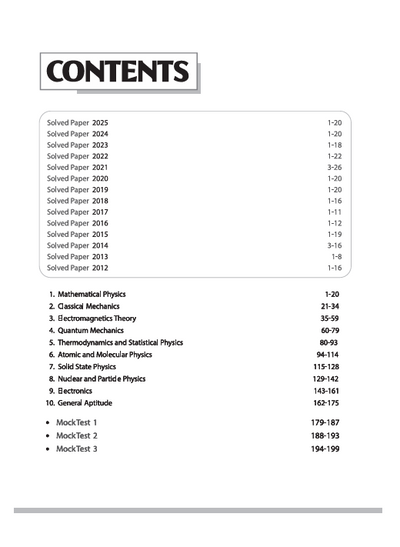 GATE Physics Chapterwise Previous Years Solved Papers (2025-2000) | By Dr. Vijay Kumar & Dr. Israt Ali