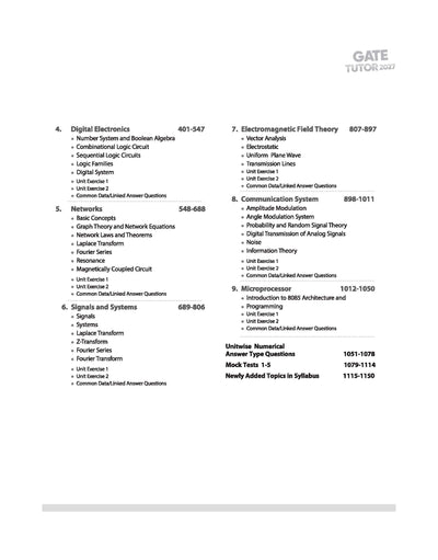 GATE Tutor 2027 Electronics & Communication Engineering | Solved Papers 2023–2026 & 5 Mock Tests | Complete GATE Preparation Book | Ankit Goel, Alka Singh