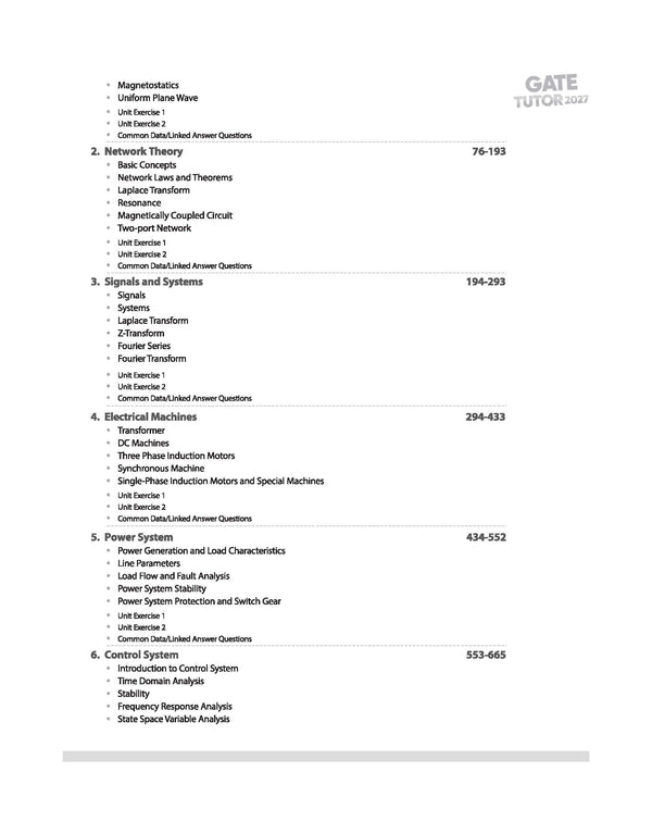 GATE Tutor 2027 Electrical Engineering | Solved Papers 2023–2026 & 5 Mock Tests | Complete ECE Preparation Book | Prashant Bharti, Er. Bhavin Juneja, Gaurav Goel