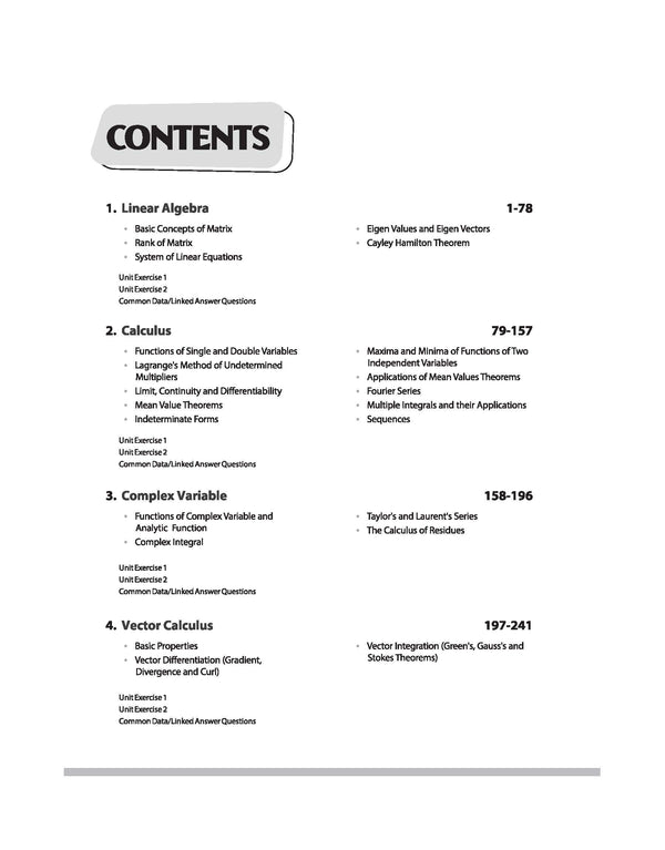 GATE Engineering Mathematics Chapterwise Solved Papers 2026–2000 |Chapterwise & Yearwise Detailed Explanations as per GATE Pattern