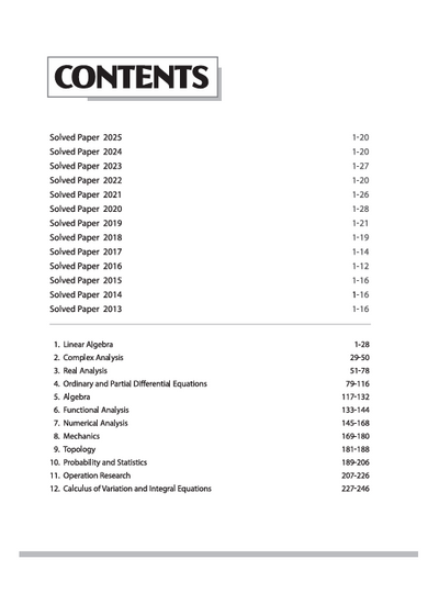 GATEMathematics Chapterwise Solved Papers (2025-2000) | By Suraj Singh