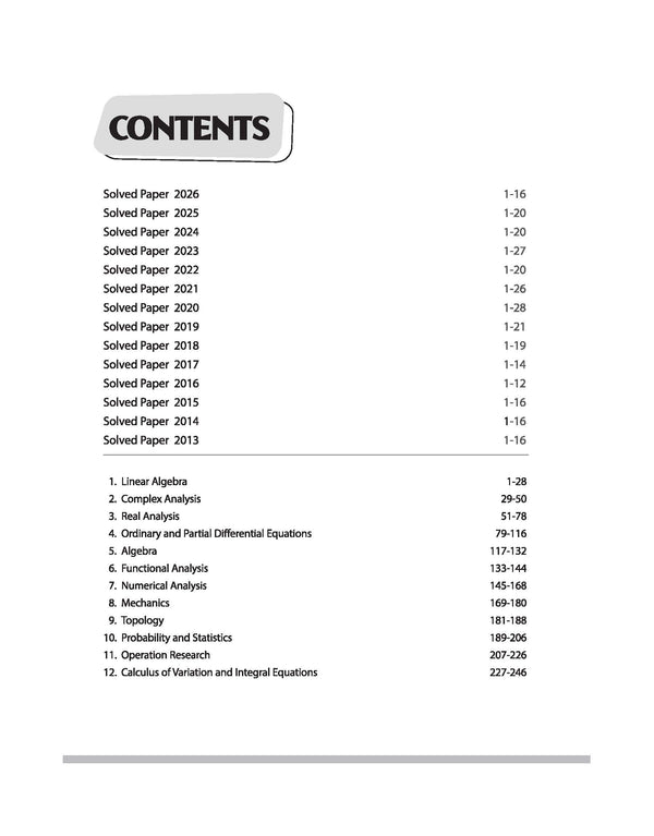 GATE Mathematics Chapterwise Solved Papers 2026–2000 |Chapterwise & Yearwise Detailed Explanations as per GATE Pattern